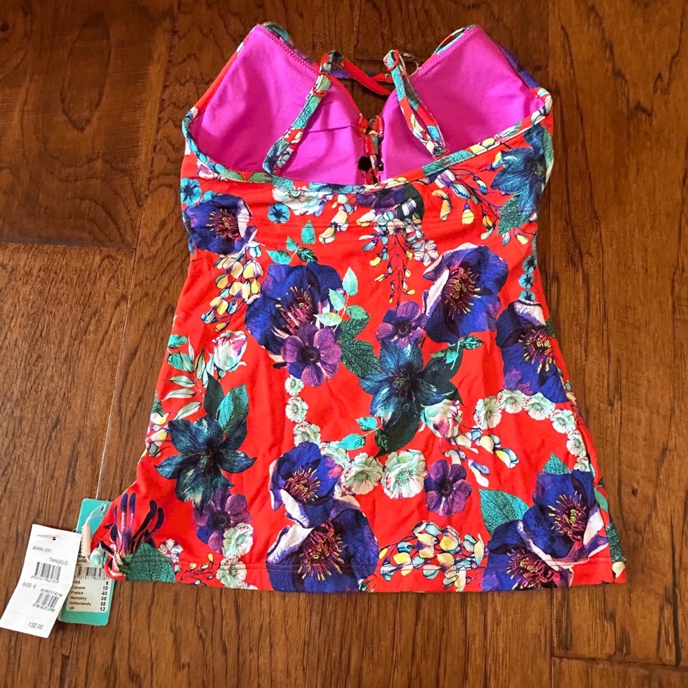 NWT Seafolly Tankini Top Size 8 (US) - Picture 2 of 5